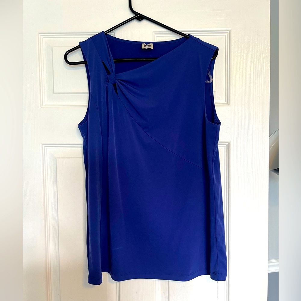 Anne Klein Royal Blue Top
